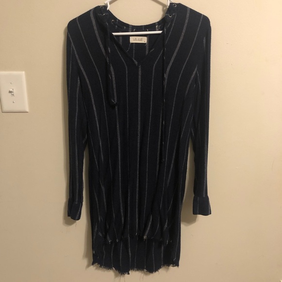 Navy Bella Dahl dress size small - Picture 2 of 6